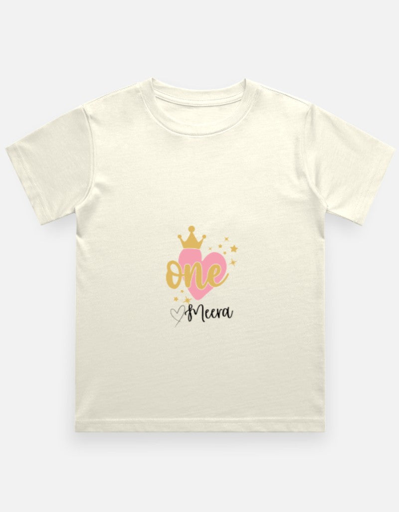 Baby's 1st Birthday T-Shirt - Personalized First Birthday Tee – Custom from Glamlittles
