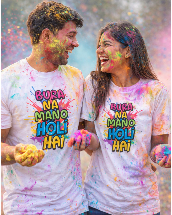 Bura Na Mano Holi Hai – Color Splash Holi T-Shirt