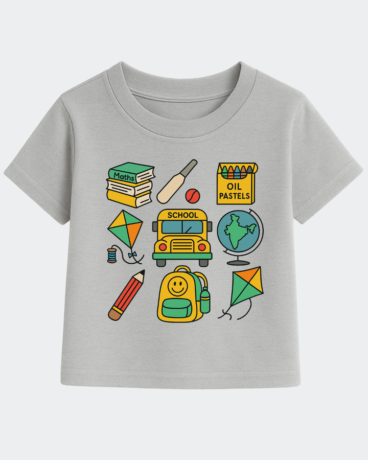 Back to School T-Shirt | Fun School Theme Tee for Kids 🎒✏️